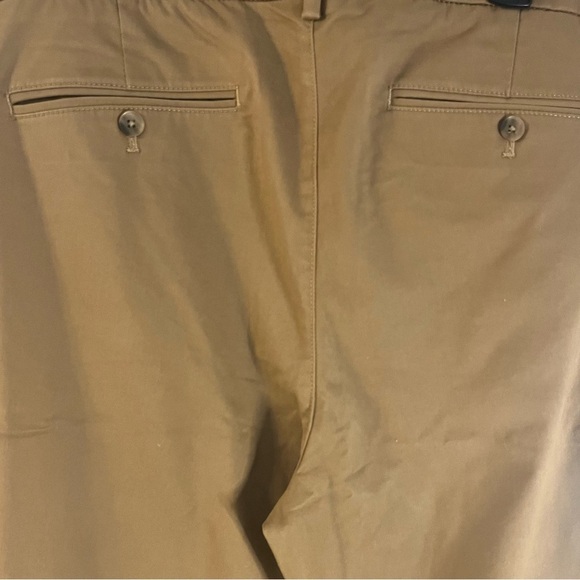 EXPRESS Tan Hyper Stretch Temperature Control Straight Leg Chino’s Sz 36/34 - Picture 8 of 9